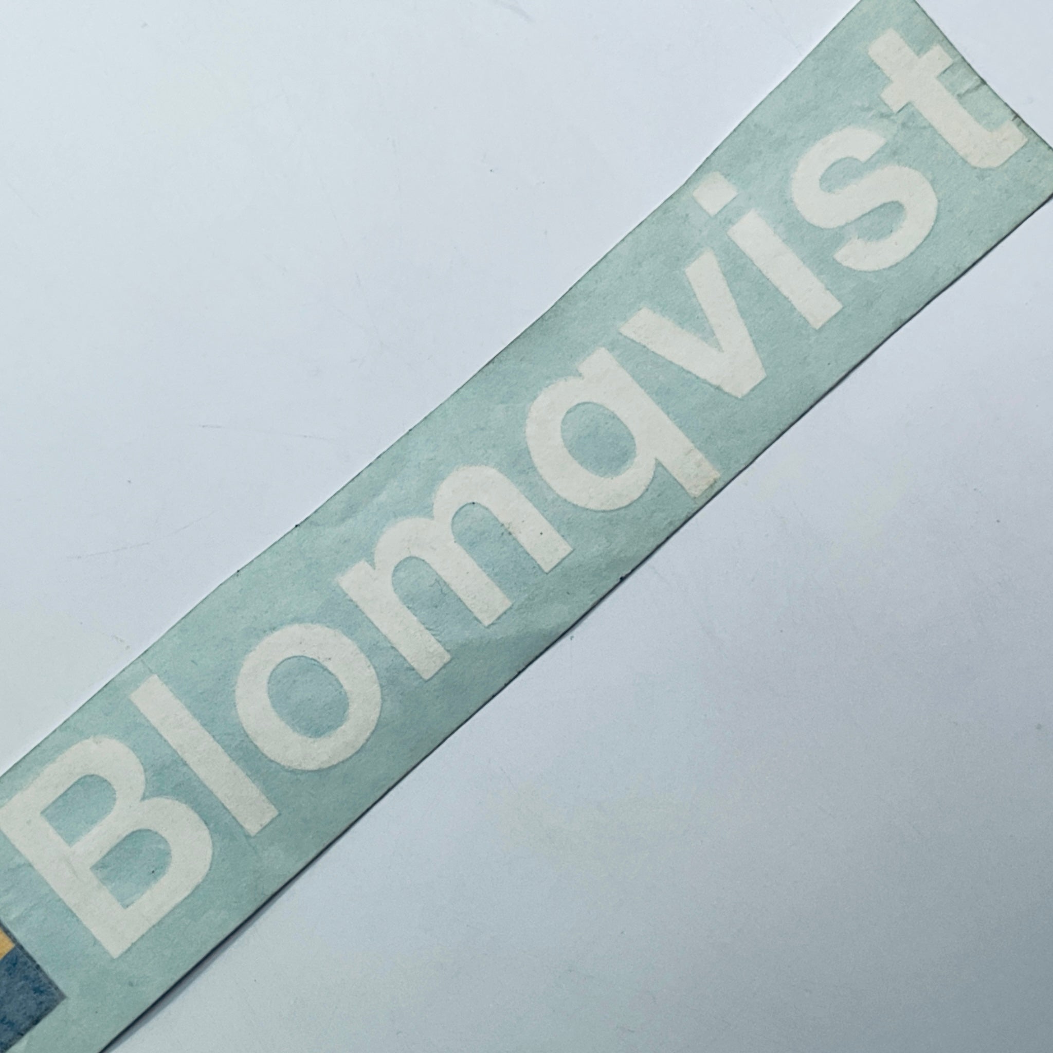 Subaru  World Rally Championship Team Stig Blomqyist Driver Window Identification Sticker - Pit-Lane Motorsport