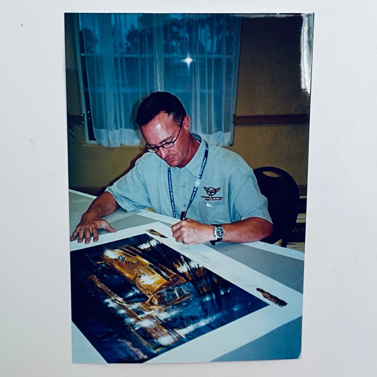 Origional Nicholas Watts - Thunder and Lightning Signed Print - Pit-Lane Motorsport