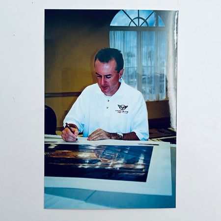 Origional Nicholas Watts - Thunder and Lightning Signed Print - Pit-Lane Motorsport
