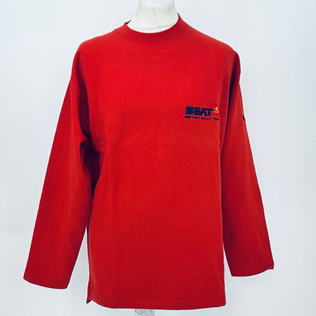 Seat Motorsport WRC World Rally Championship Team Issue Lightweight Sweatshirt-Red - Pit-Lane Motorsport