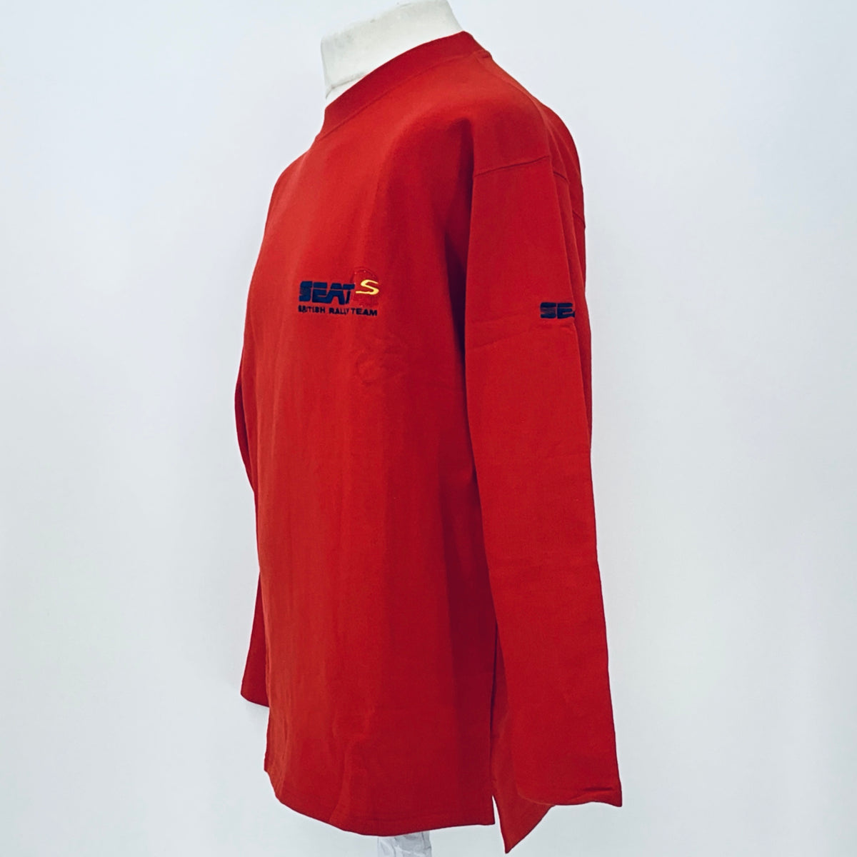 Seat Motorsport WRC World Rally Championship Team Issue Lightweight Sweatshirt-Red - Pit-Lane Motorsport