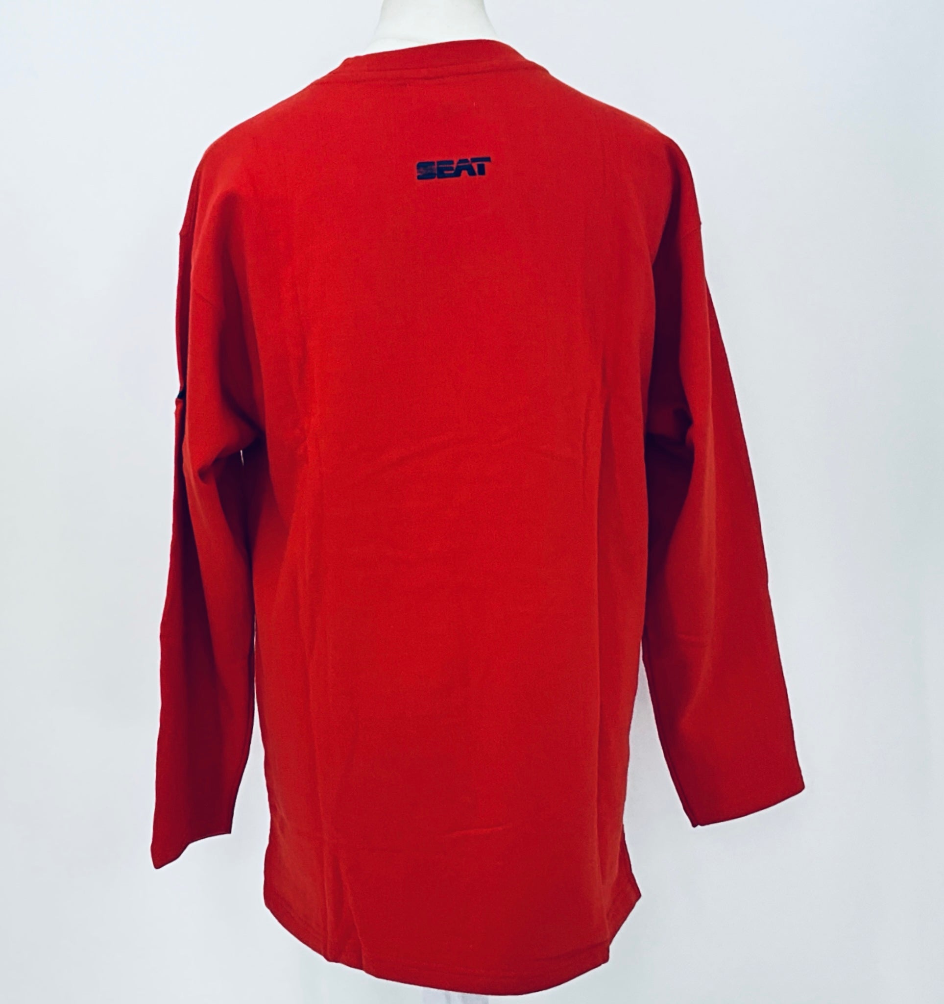 Seat Motorsport WRC World Rally Championship Team Issue Lightweight Sweatshirt-Red - Pit-Lane Motorsport