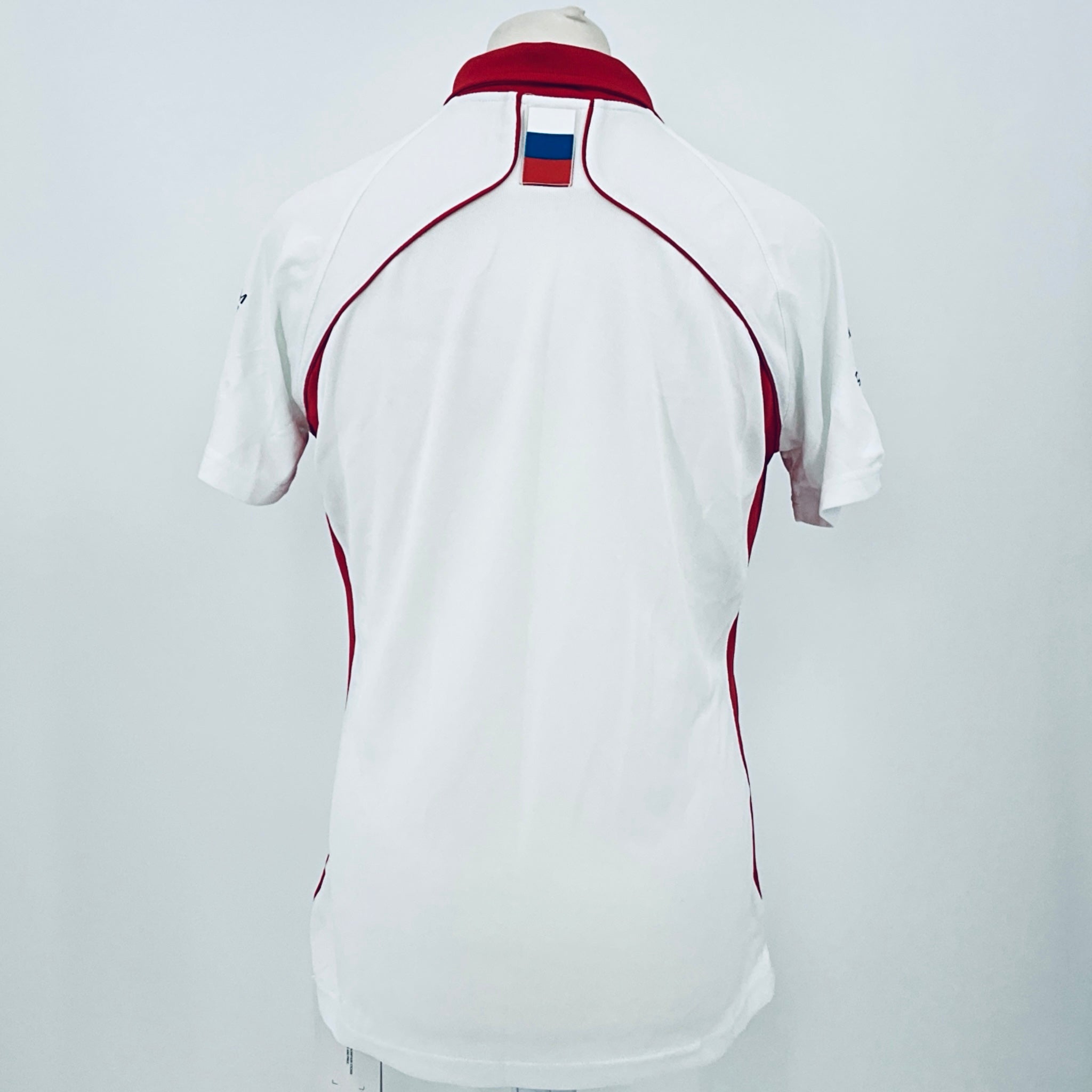 Marussia F1 Team-Team Issue Race Day Round Neck Polo Shirt-White - Pit-Lane Motorsport