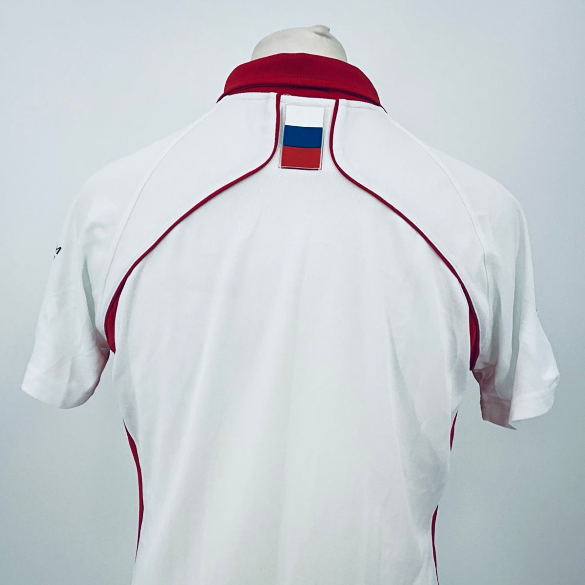 Marussia F1 Team-Team Issue Race Day Round Neck Polo Shirt-White - Pit-Lane Motorsport