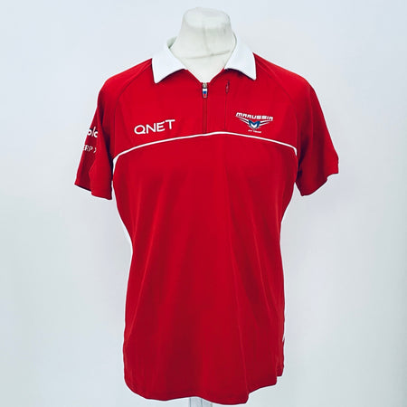 Marussia F1 Team-Team Issue Race Day Polo Shirt Red - Pit-Lane Motorsport