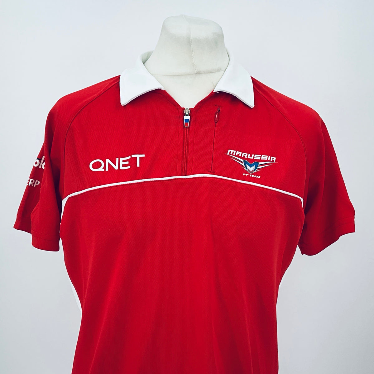 Marussia F1 Team-Team Issue Race Day Polo Shirt Red - Pit-Lane Motorsport