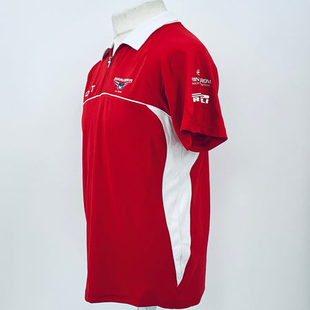 Marussia F1 Team-Team Issue Race Day Polo Shirt Red - Pit-Lane Motorsport
