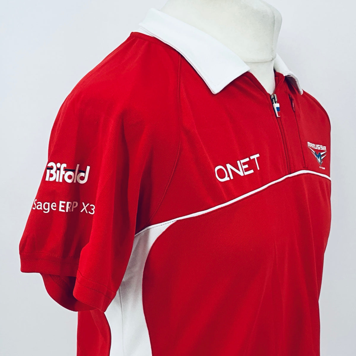 Marussia F1 Team-Team Issue Race Day Polo Shirt Red - Pit-Lane Motorsport