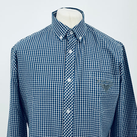Marussia F1 Team-Team Issue Checked Shirt-Blue - Pit-Lane Motorsport