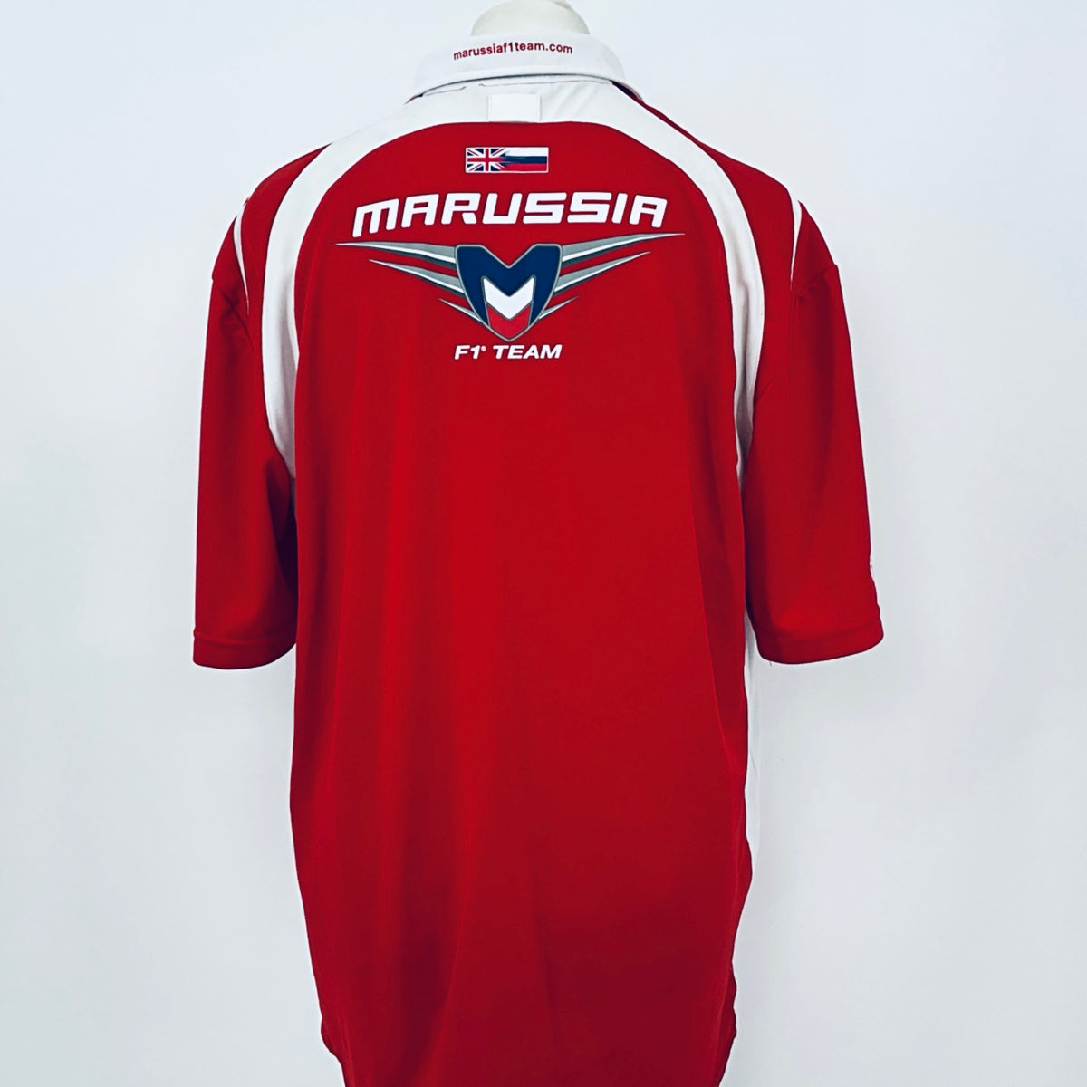 Marussia F1 Team-Team Issue Race Day Polo Shirt-Red - Pit-Lane Motorsport