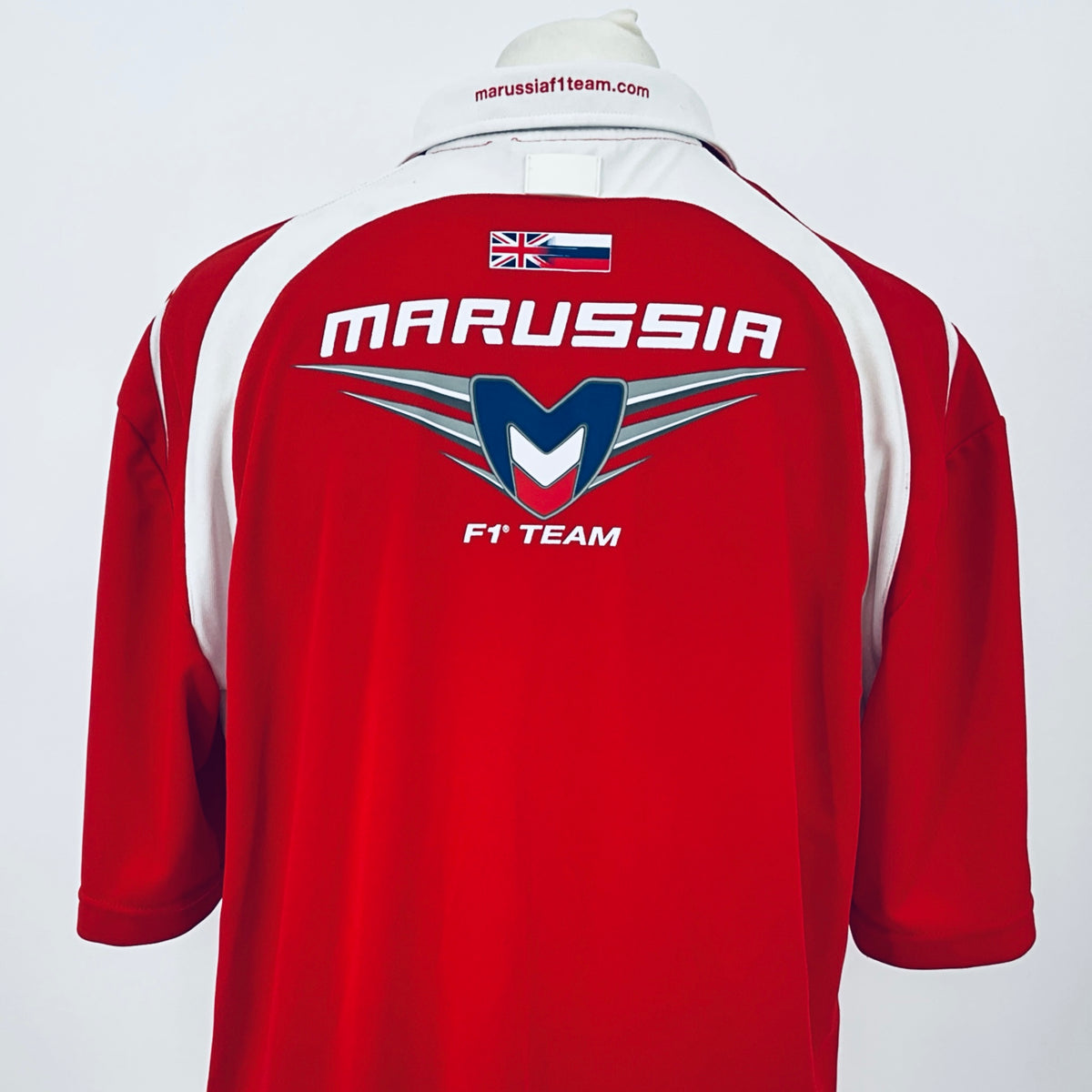 Marussia F1 Team-Team Issue Race Day Polo Shirt-Red - Pit-Lane Motorsport