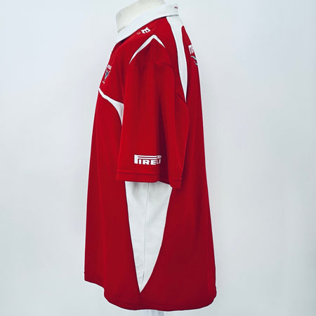 Marussia F1 Team-Team Issue Race Day Polo Shirt-Red - Pit-Lane Motorsport