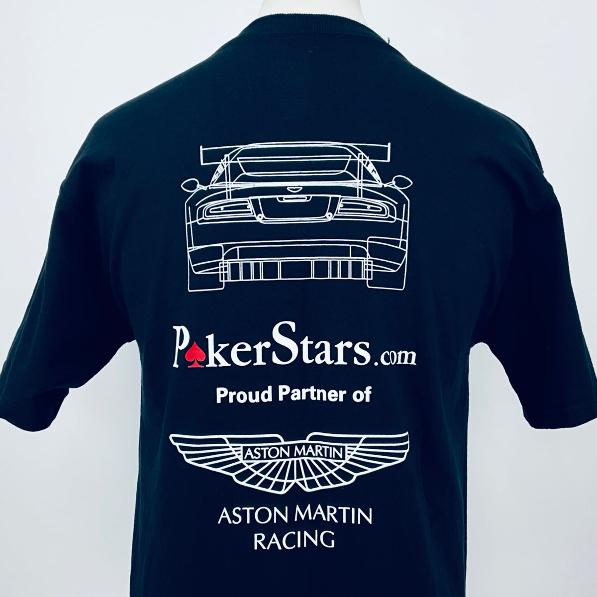 Aston Martin Racing Vantage GT1 Poker Stars.com Team Issued T-Shirt - Pit-Lane Motorsport