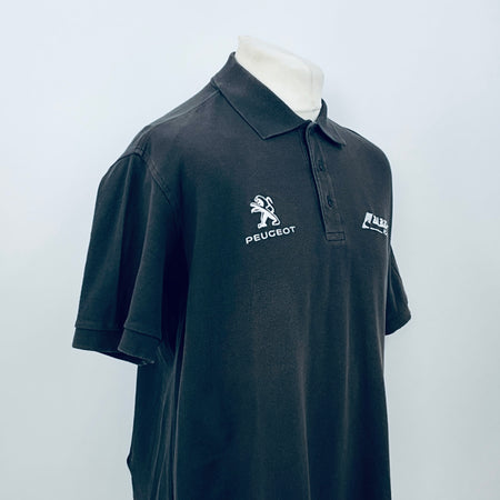 Peugeot Motorsport Rallycross Albatec Racing Team Issue Polo Shirt-Grey - Pit-Lane Motorsport