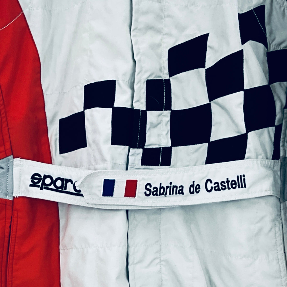 WRC Mini World Rally Championship Team Sabrina de Castelli Race Used Saprco Suit - Pit-Lane Motorsport