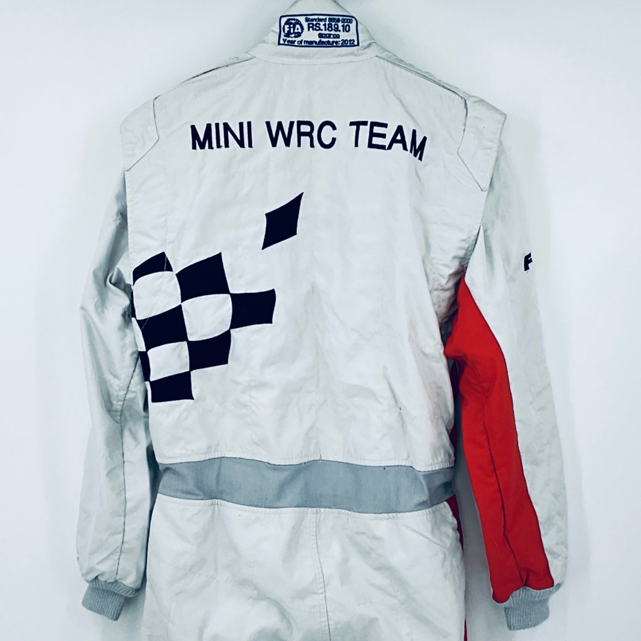 WRC Mini World Rally Championship Team Sabrina de Castelli Race Used Saprco Suit - Pit-Lane Motorsport
