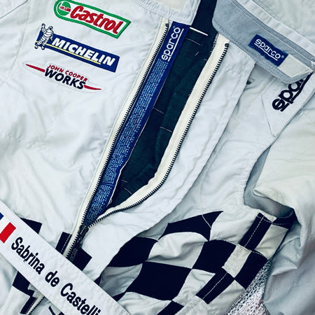 WRC Mini World Rally Championship Team Sabrina de Castelli Race Used Saprco Suit - Pit-Lane Motorsport