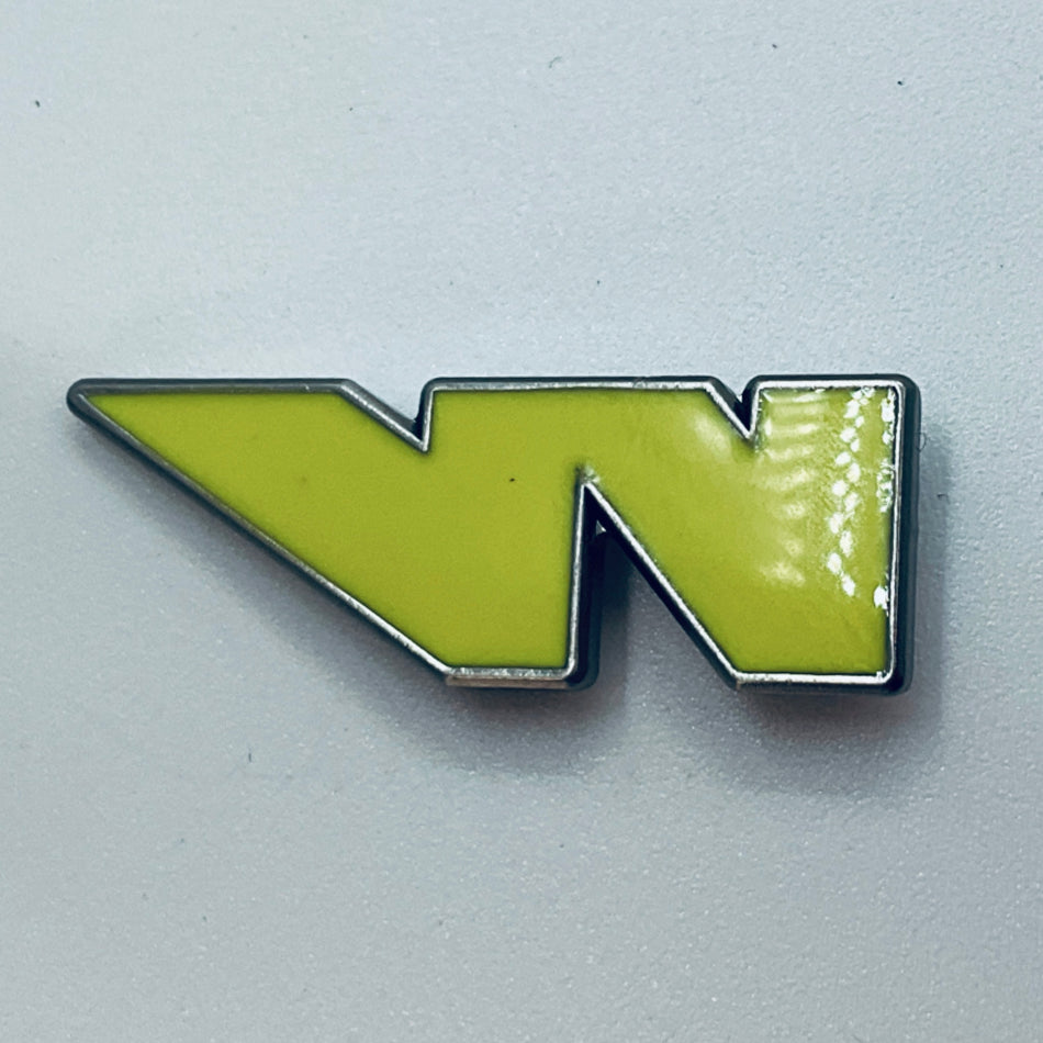 Official W-Series Team Issue logo Pin badge-Yellow