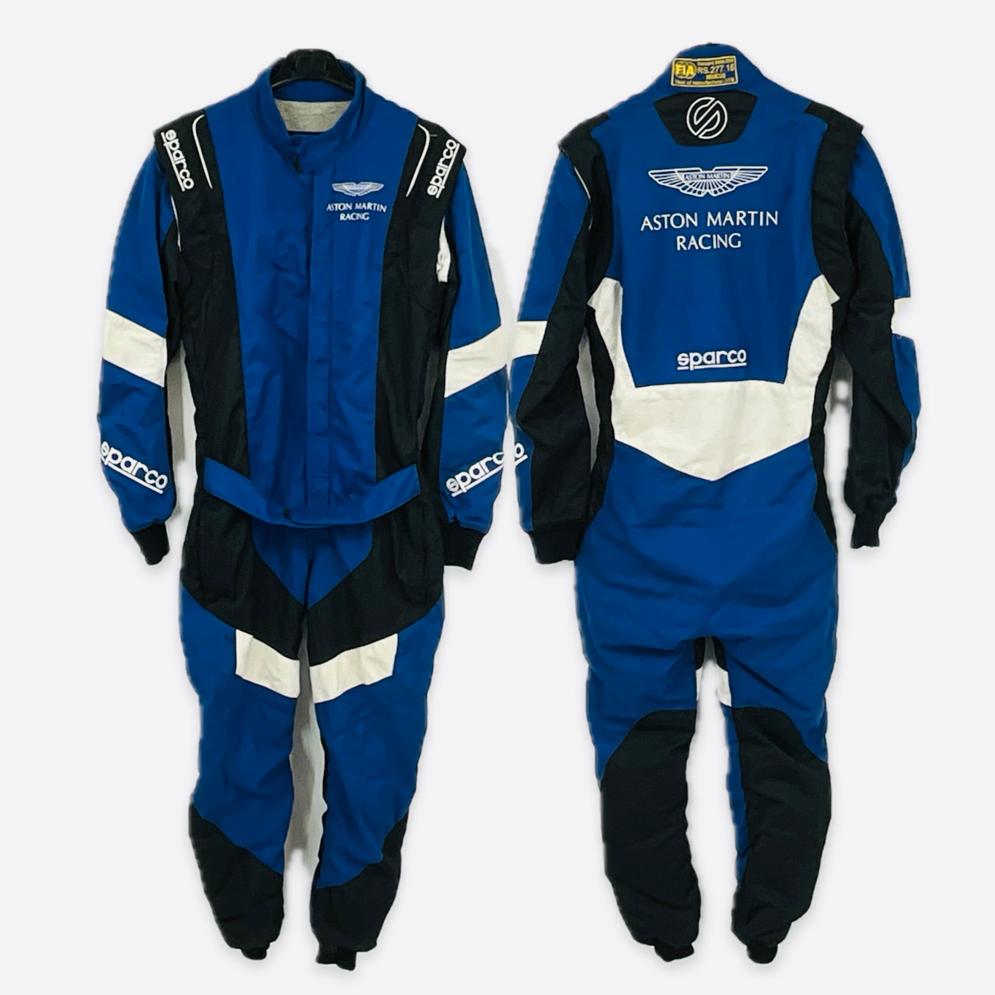 Darren Turner 2016 Aston Martin Racing Sparco Race Used Suit - Pit-Lane Motorsport