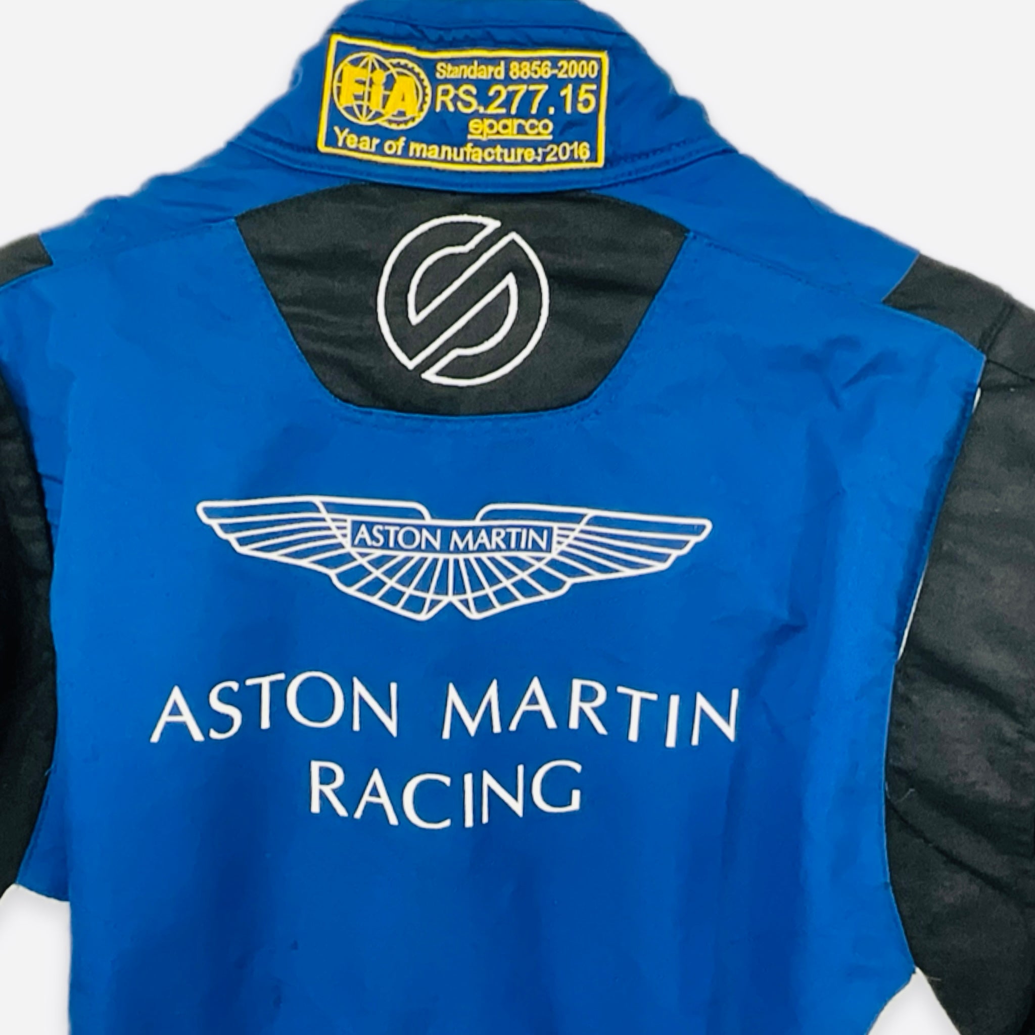 Darren Turner 2016 Aston Martin Racing Sparco Race Used Suit - Pit-Lane Motorsport