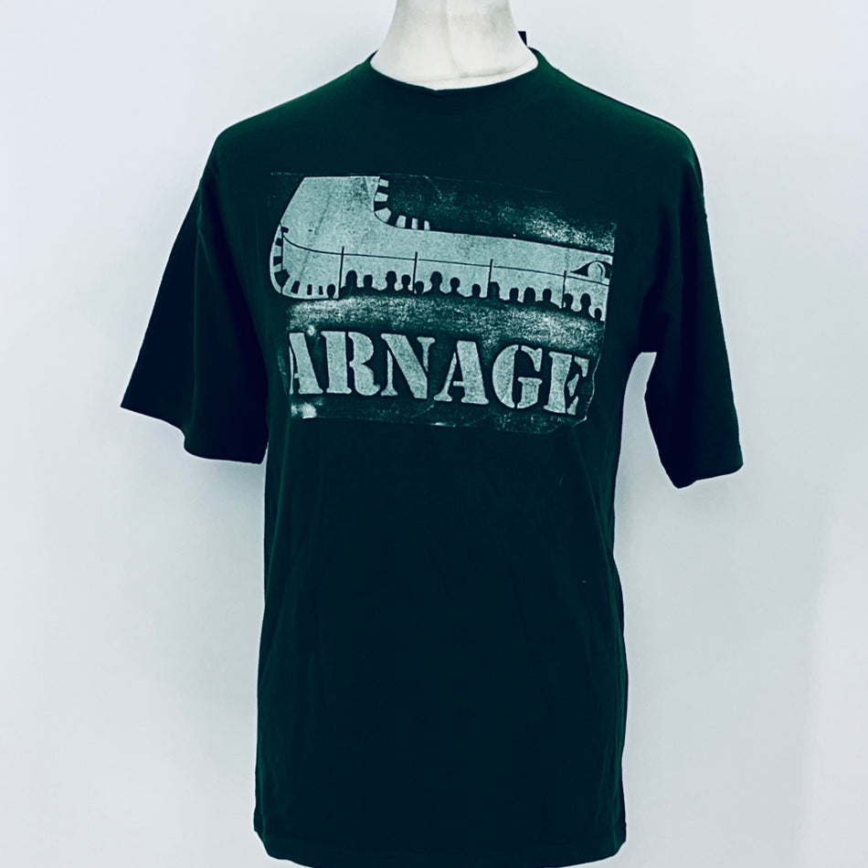 Arnage Corner Image Le Mans T-Shirt In British Racing Green