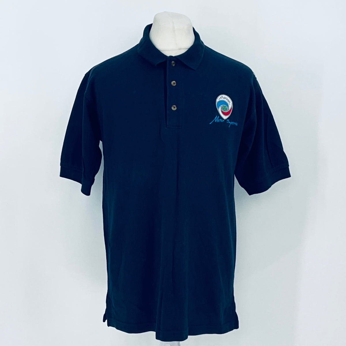 Panoz Motorsport Team Issue Polo Shirt-Navy - Pit-Lane Motorsport