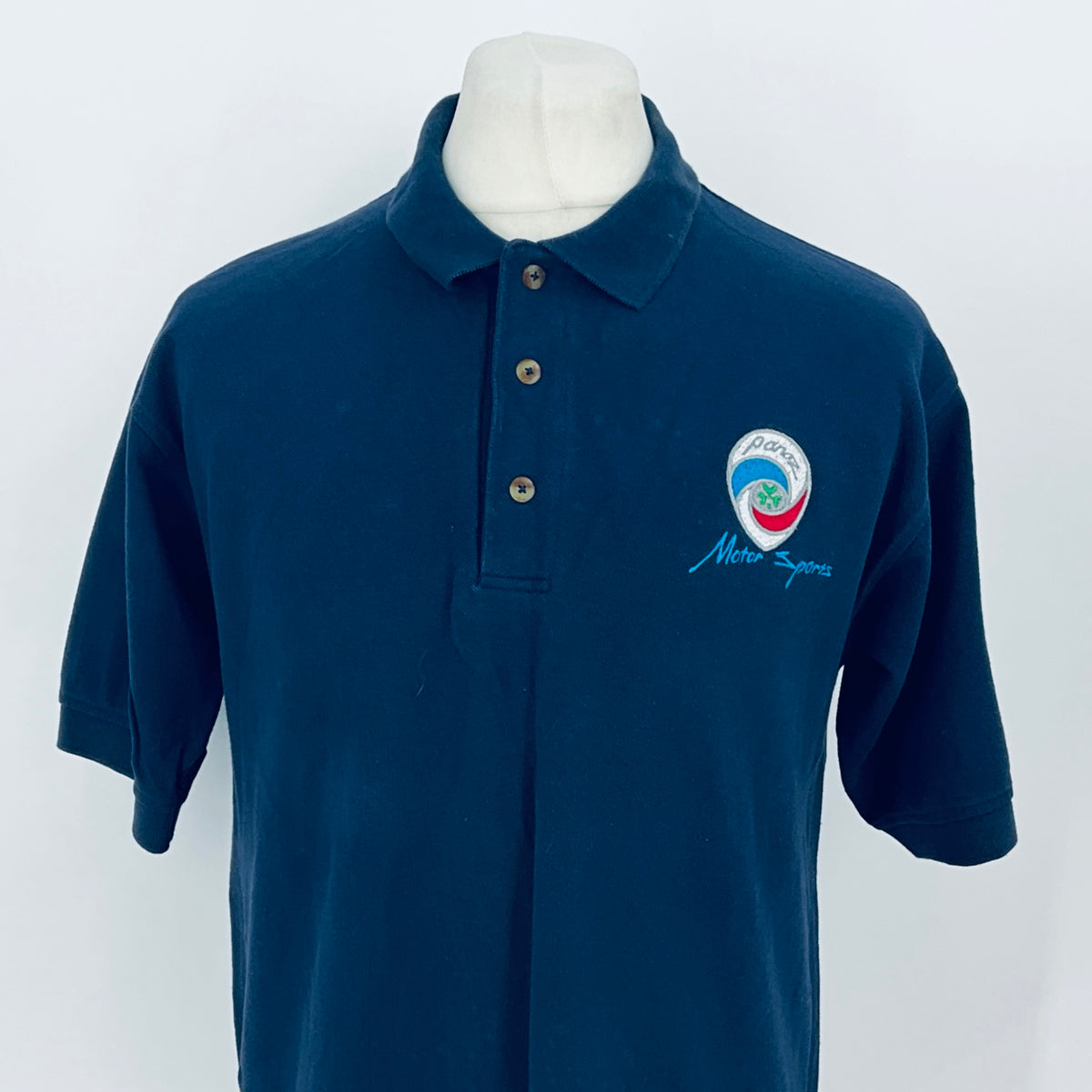 Panoz Motorsport Team Issue Polo Shirt-Navy - Pit-Lane Motorsport