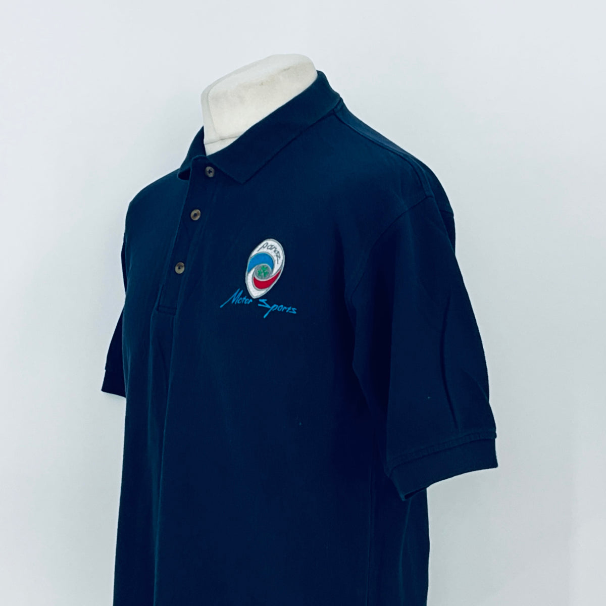 Panoz Motorsport Team Issue Polo Shirt-Navy - Pit-Lane Motorsport