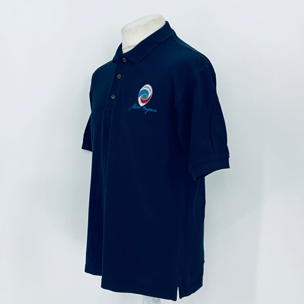 Panoz Motorsport Team Issue Polo Shirt-Navy - Pit-Lane Motorsport