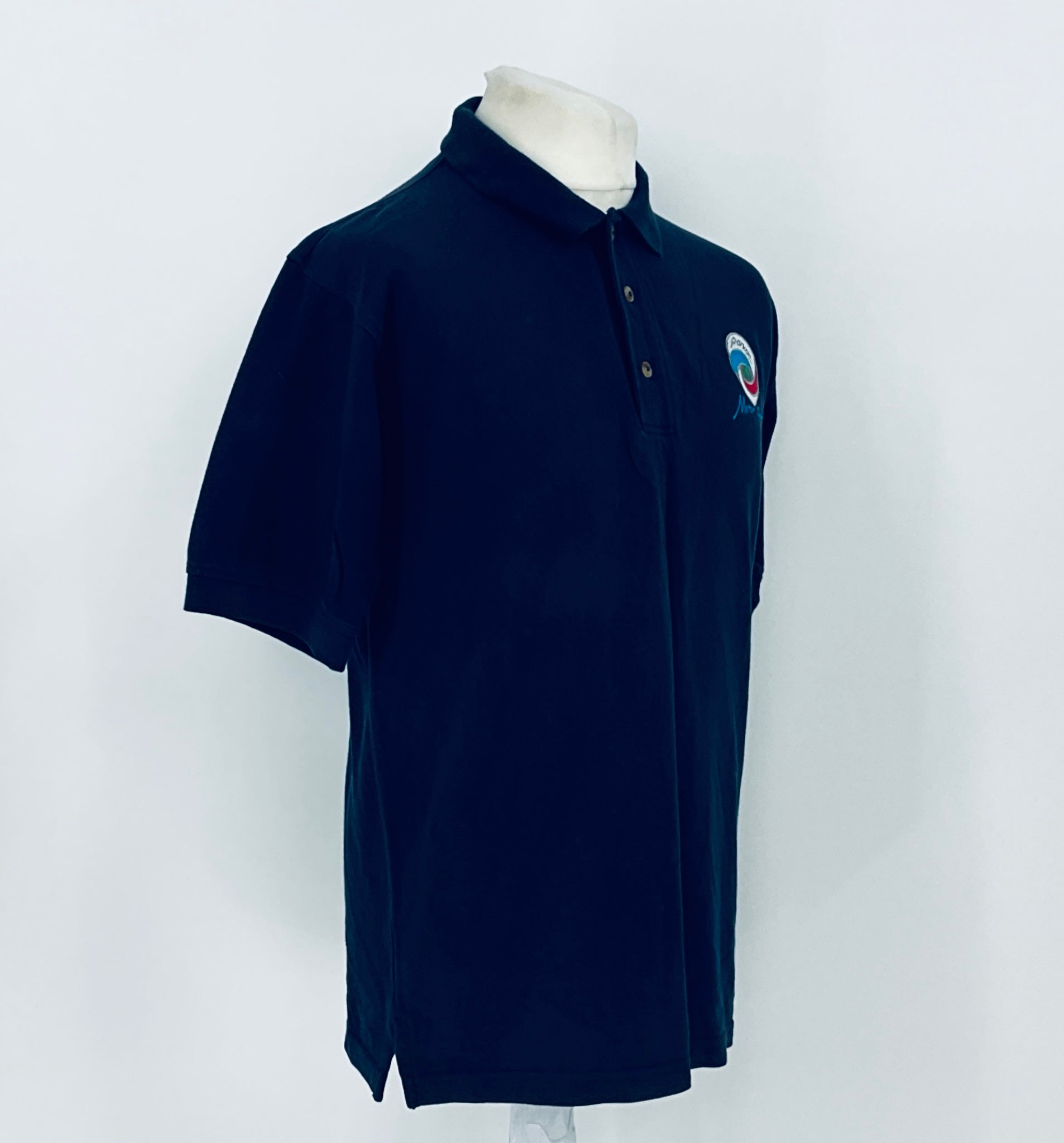 Panoz Motorsport Team Issue Polo Shirt-Navy - Pit-Lane Motorsport