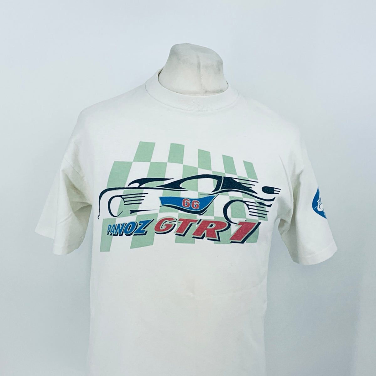 Panoz Motorsport Team Issue T-Shirt White - Graphic - Pit-Lane Motorsport