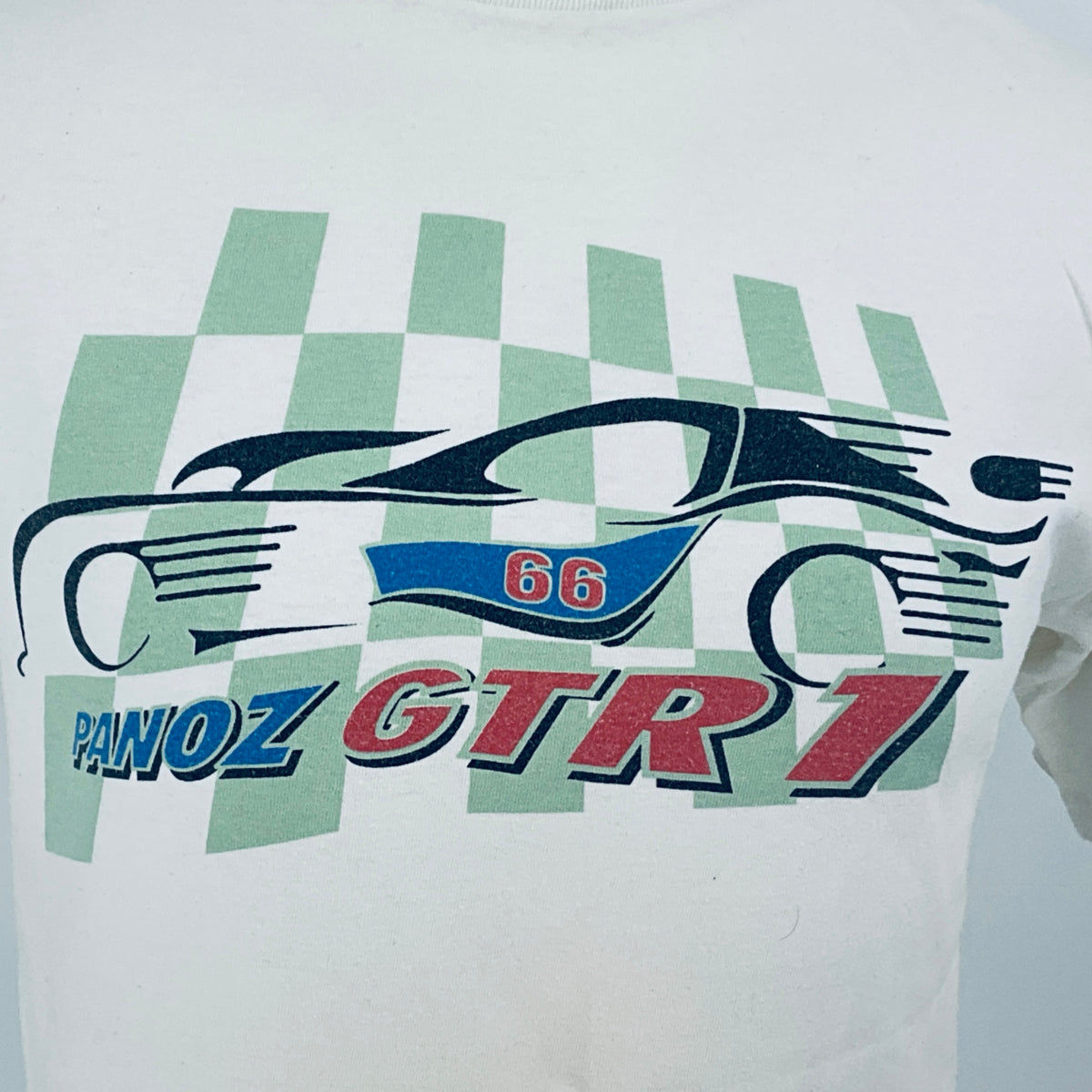 Panoz Motorsport Team Issue T-Shirt White - Graphic - Pit-Lane Motorsport