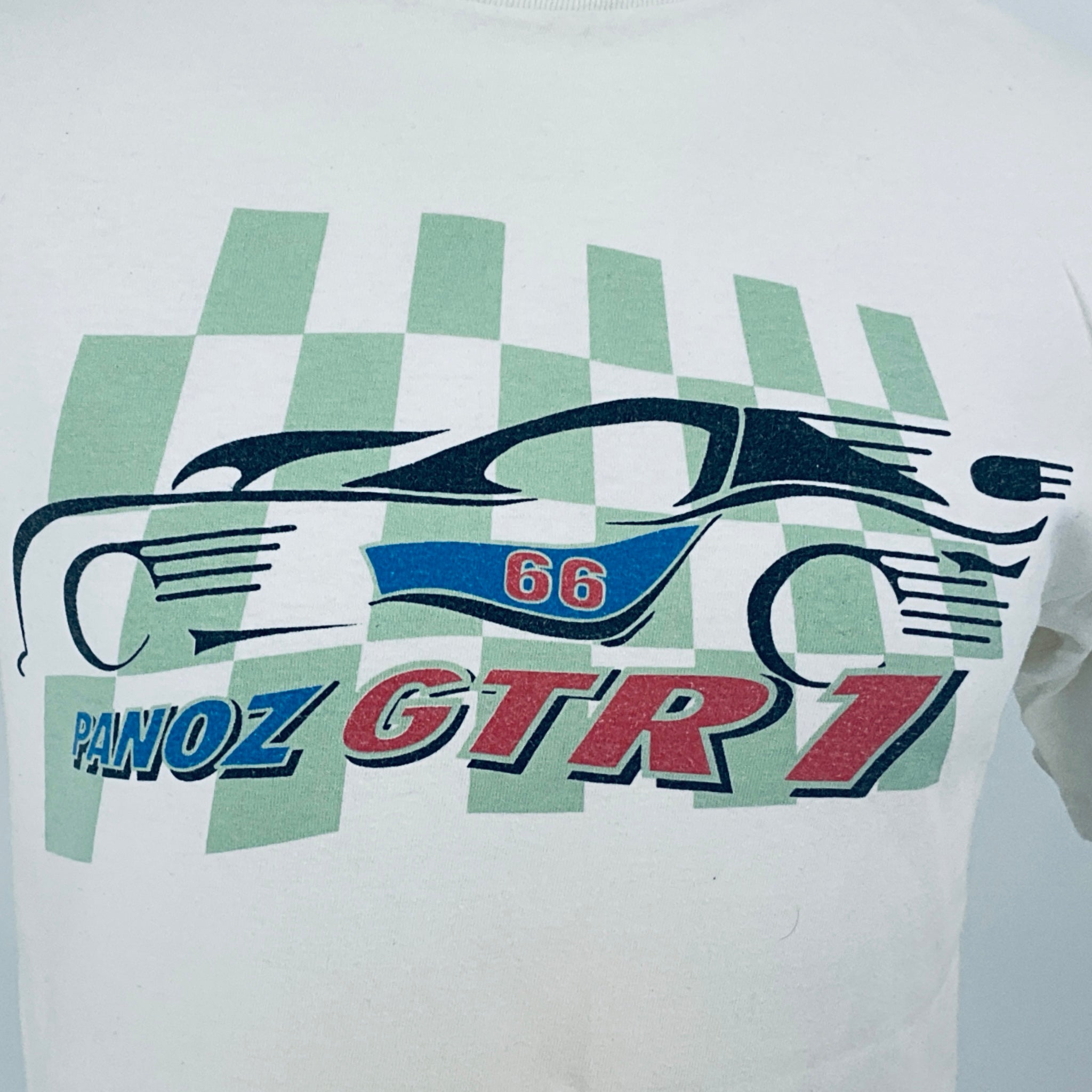 Panoz Motorsport Team Issue T-Shirt White - Graphic - Pit-Lane Motorsport
