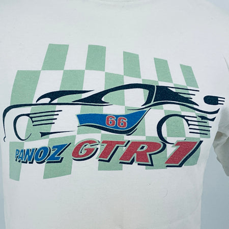 Panoz Motorsport Team Issue T-Shirt White - Graphic - Pit-Lane Motorsport