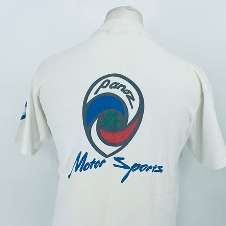 Panoz Motorsport Team Issue T-Shirt White - Graphic - Pit-Lane Motorsport