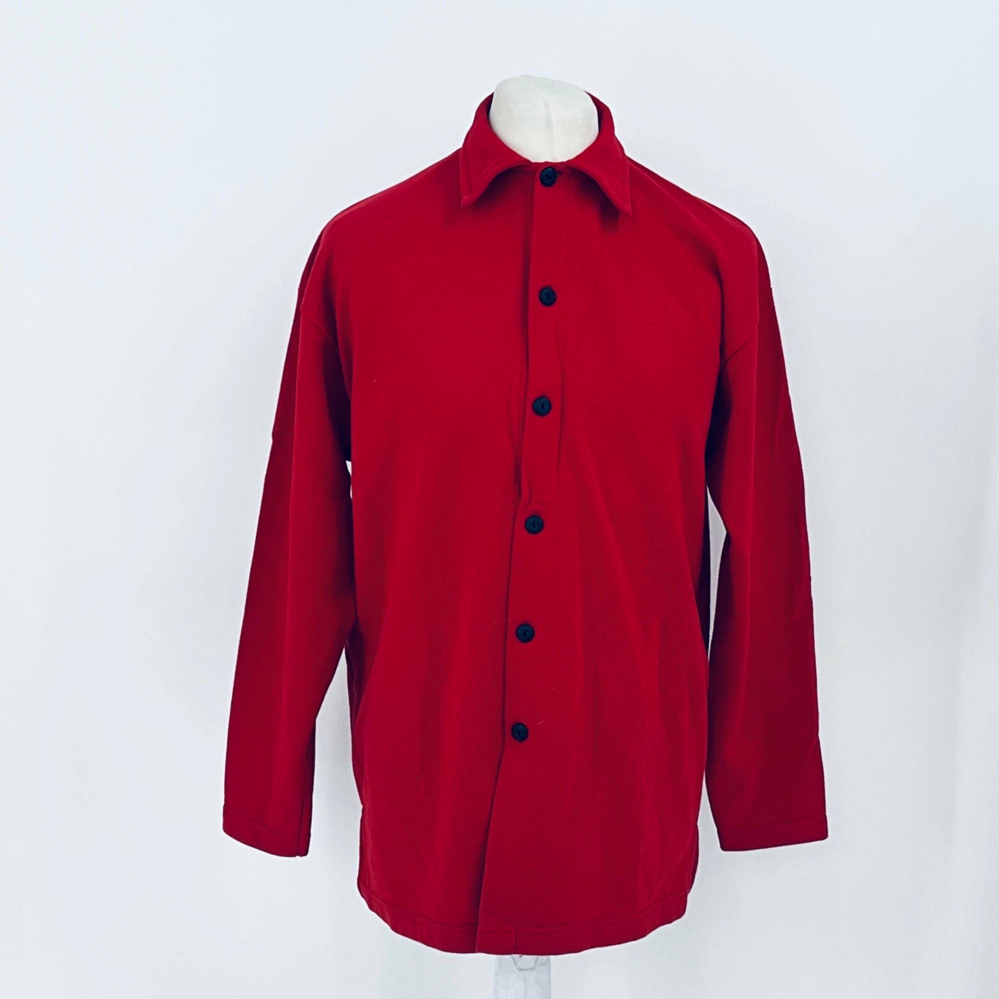 Panoz Motorsport Team Issue Le Mans Full Button Overshirt-Red - Pit-Lane Motorsport