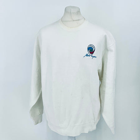 Panoz Motorsport Team Issue Le Mans Sweatshirt-White - Pit-Lane Motorsport