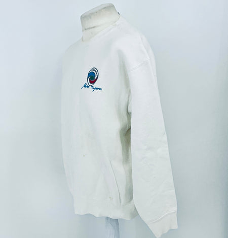 Panoz Motorsport Team Issue Le Mans Sweatshirt-White - Pit-Lane Motorsport