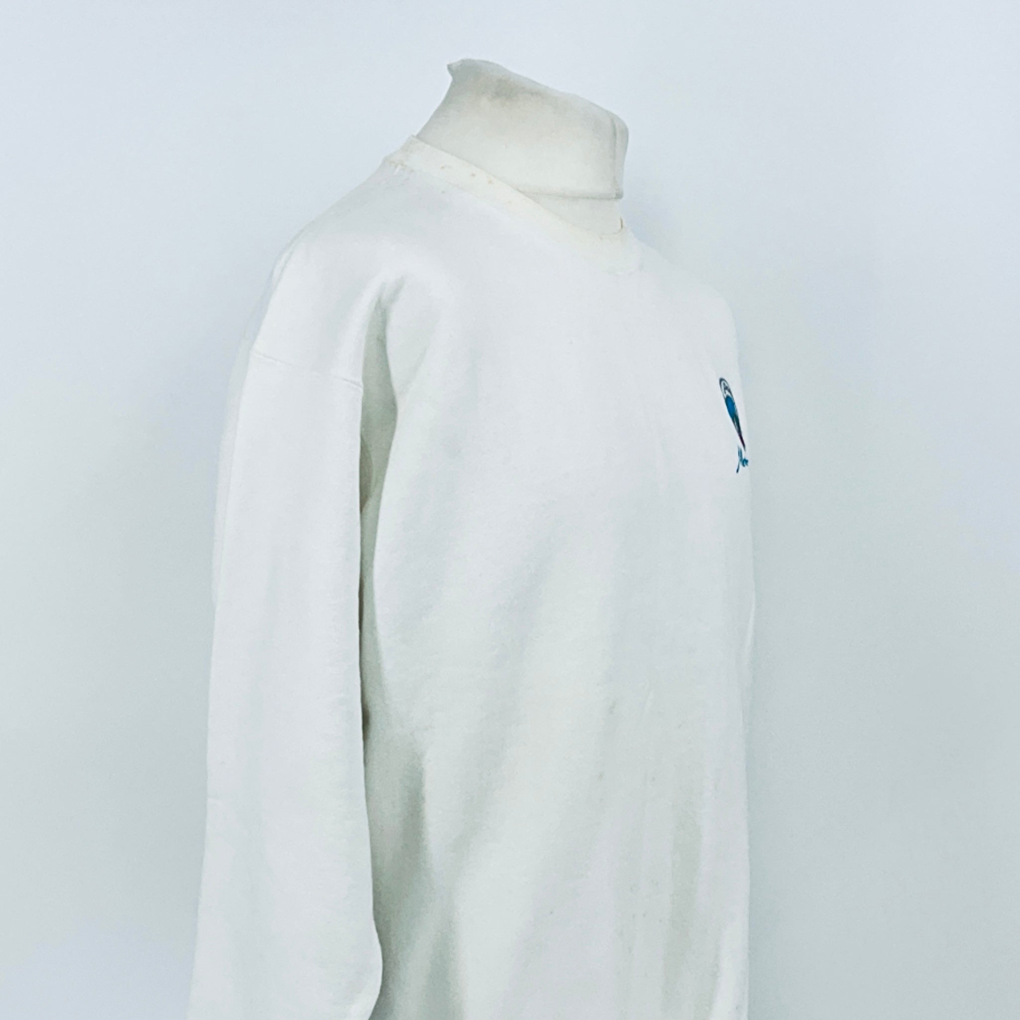 Panoz Motorsport Team Issue Le Mans Sweatshirt-White - Pit-Lane Motorsport