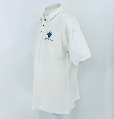 Panoz Motorsport Team Issue Le Mans Polo Shirt-White - Pit-Lane Motorsport