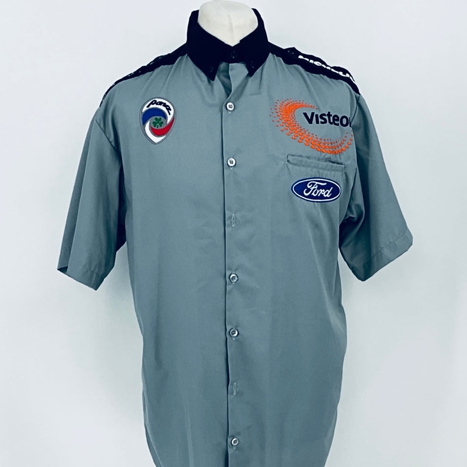 Panoz Motorsport Visteon Team Issue Le Mans pit Crew Shirt-Grey - Pit-Lane Motorsport