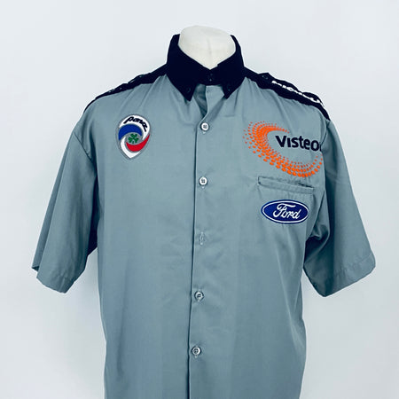 Panoz Motorsport Visteon Team Issue Le Mans pit Crew Shirt-Grey - Pit-Lane Motorsport