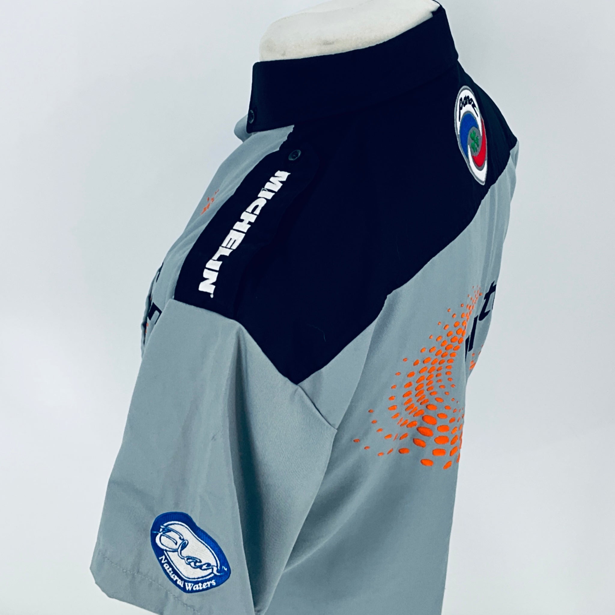Panoz Motorsport Visteon Team Issue Le Mans pit Crew Shirt-Grey - Pit-Lane Motorsport