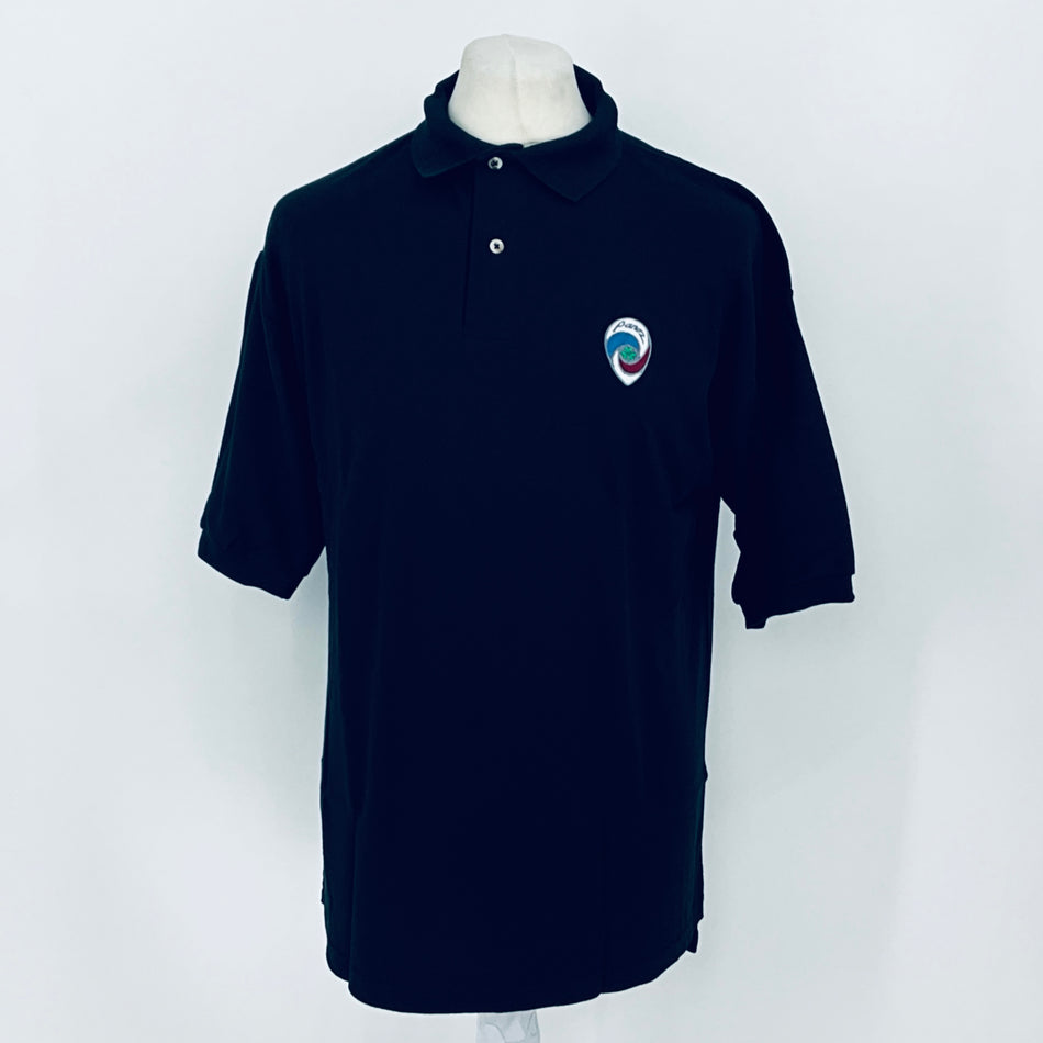 Panoz Motorsport Team Issue Polo Shirt Black 1990s - Pit-Lane Motorsport