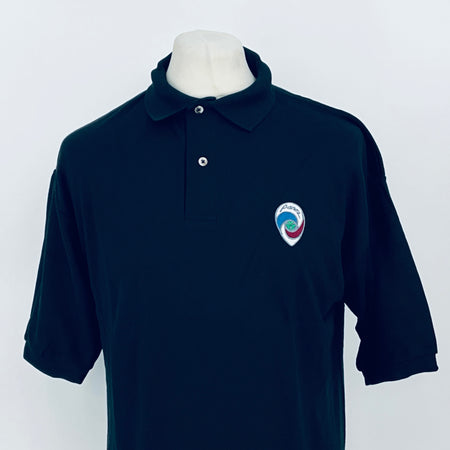 Panoz Motorsport Team Issue Polo Shirt Black 1990s - Pit-Lane Motorsport