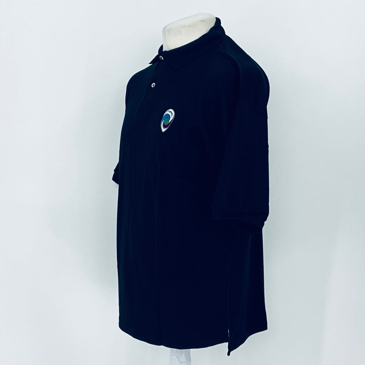 Panoz Motorsport Team Issue Polo Shirt Black 1990s - Pit-Lane Motorsport