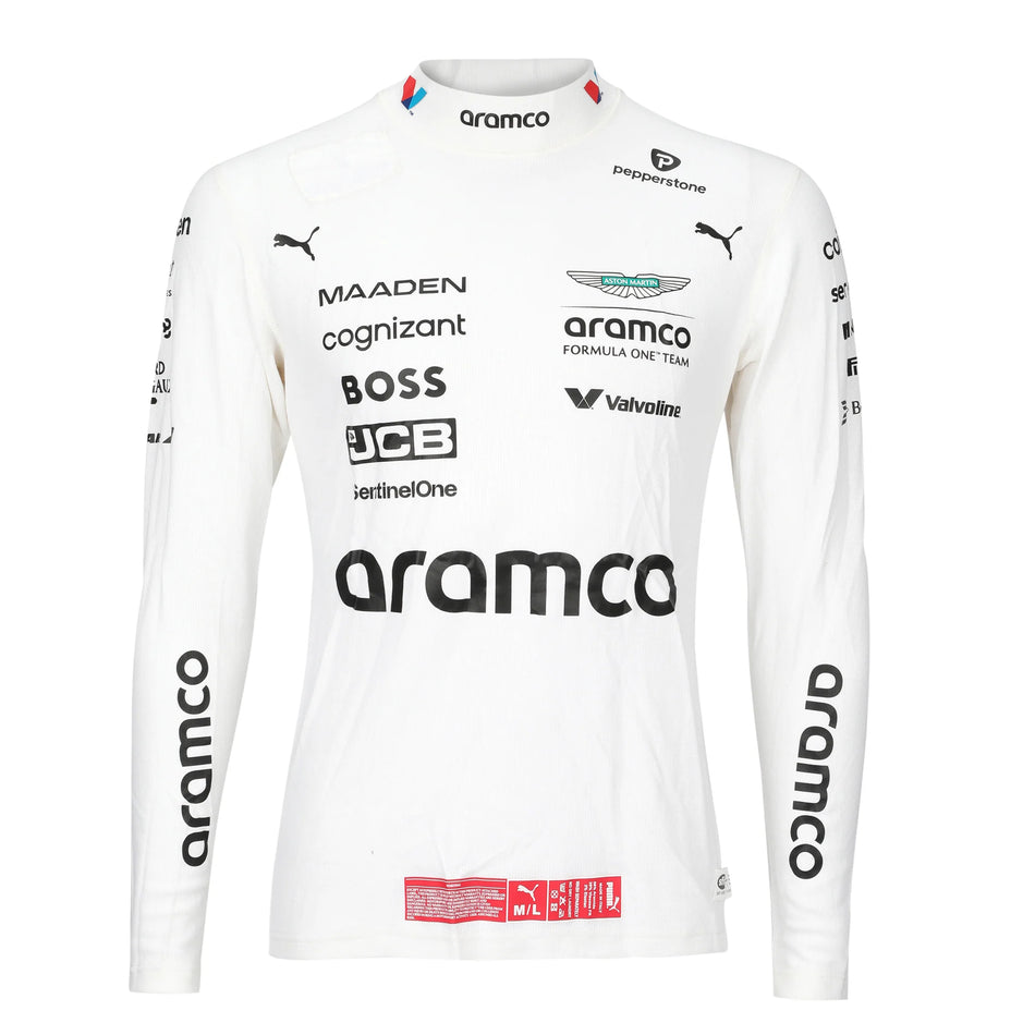 Filipe Drugovich Aston Martin AramcoF1 Team 2025 F1 Season Used Race Nomex