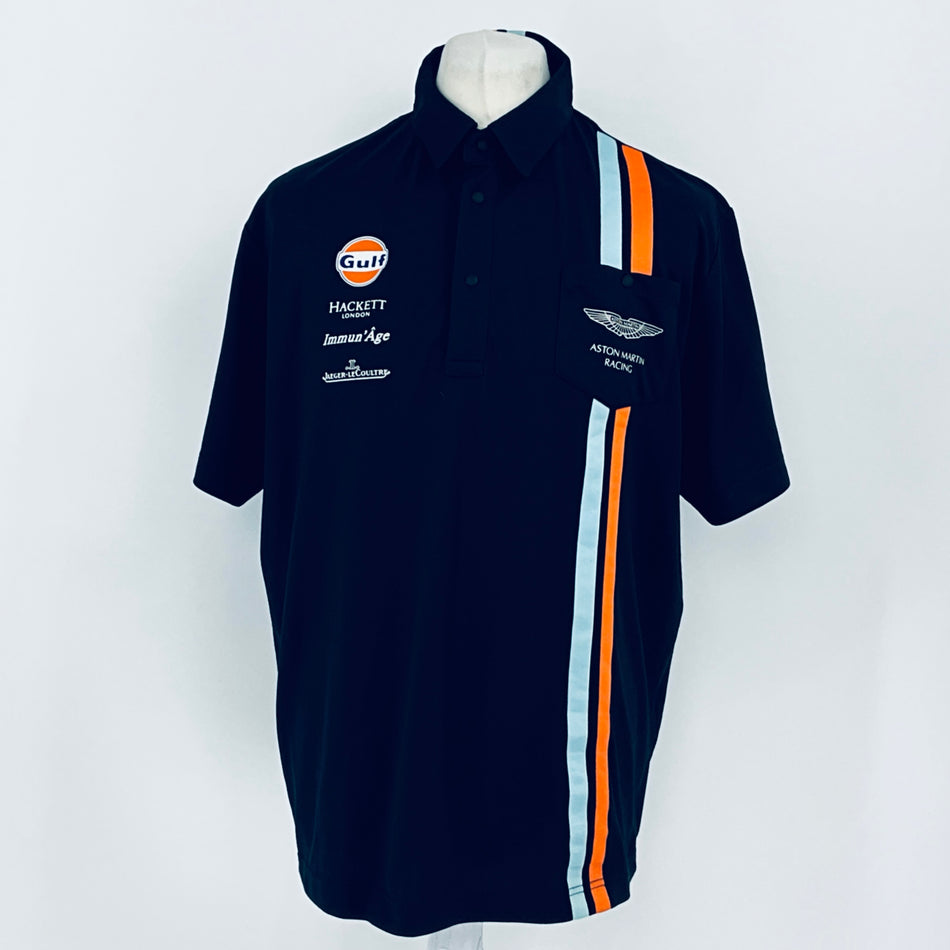 Aston Martin Racing Gulf 2013 Le Mans Team Hackett Team Issue Race Day Polo Shirt -Women's