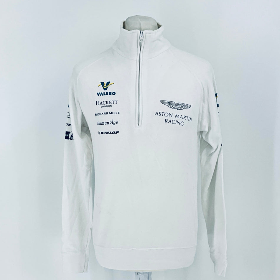 AMR Aston Martin Racing Valero 2014 Le Mans Team Issue 1/4 Zip Sweatshirt