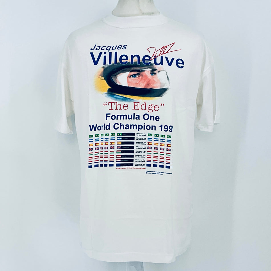 Jacques Villeneuve Official Merchandise 1997 F1 World Champion T-Shirt